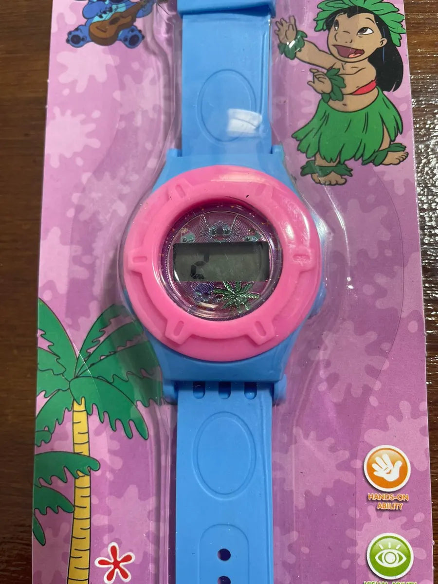 Reloj Pulsera Digital Infantil Stitch Capibara Dino