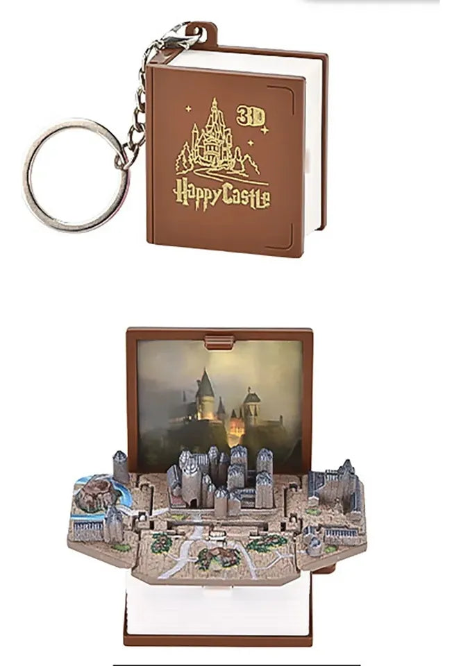 Llavero Estilo Libro 3d HarryPotter