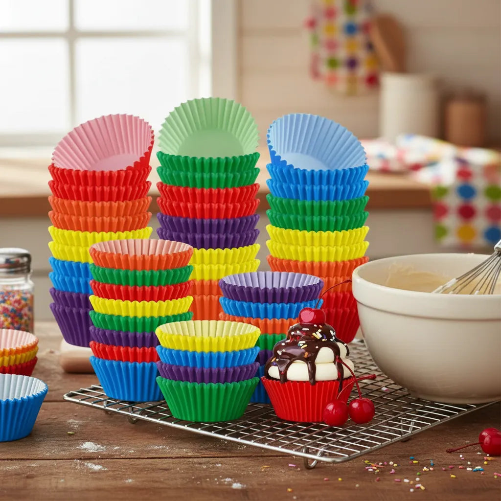 Pirotines Para Cupcakes Muffins 11cm X100 Unidades