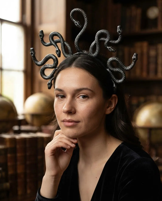 Vincha Medusa Para Disfraz Accesorio Cotillón