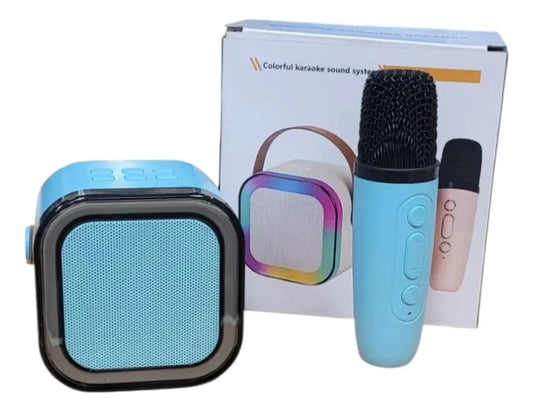 Parlante Con Bluetooth Mini Con Micrófono Karaoke