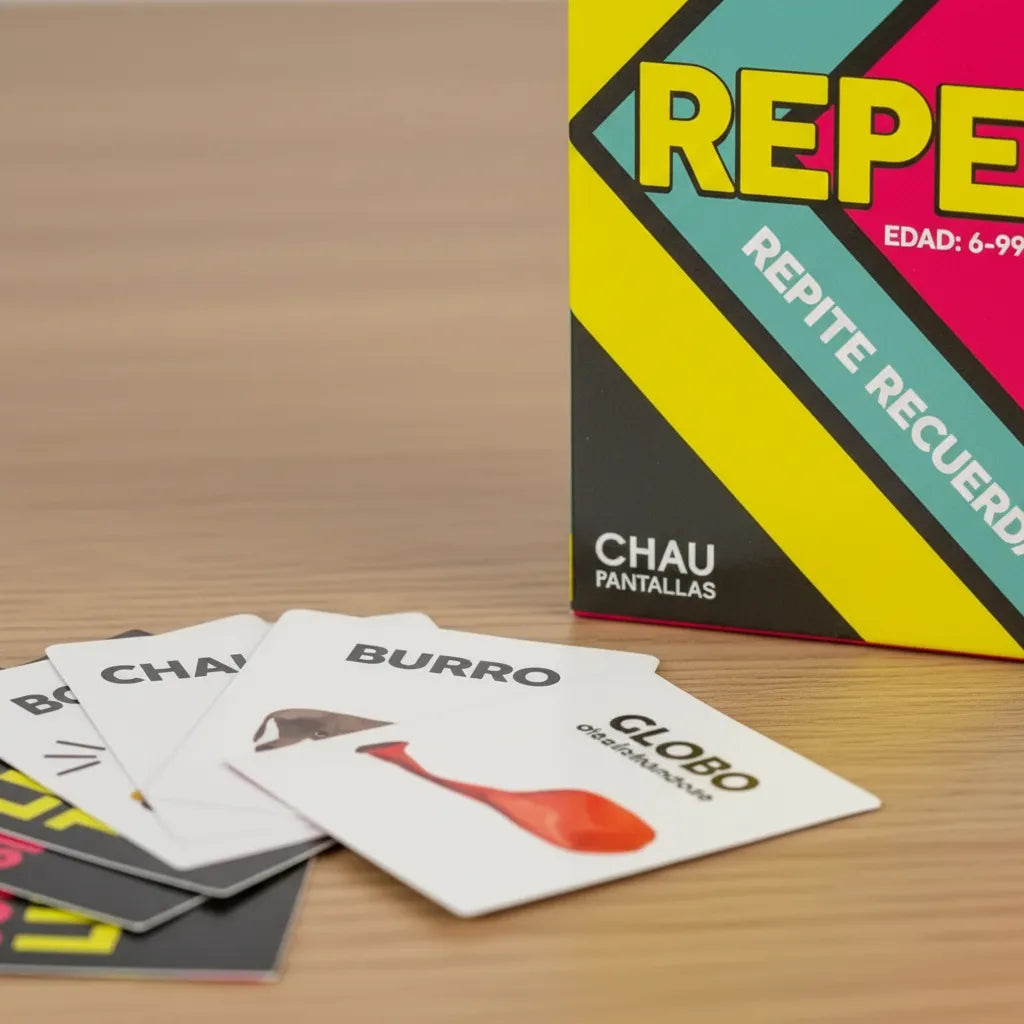 Juego De Mesa Repe Repite Recuerda chau pantallas