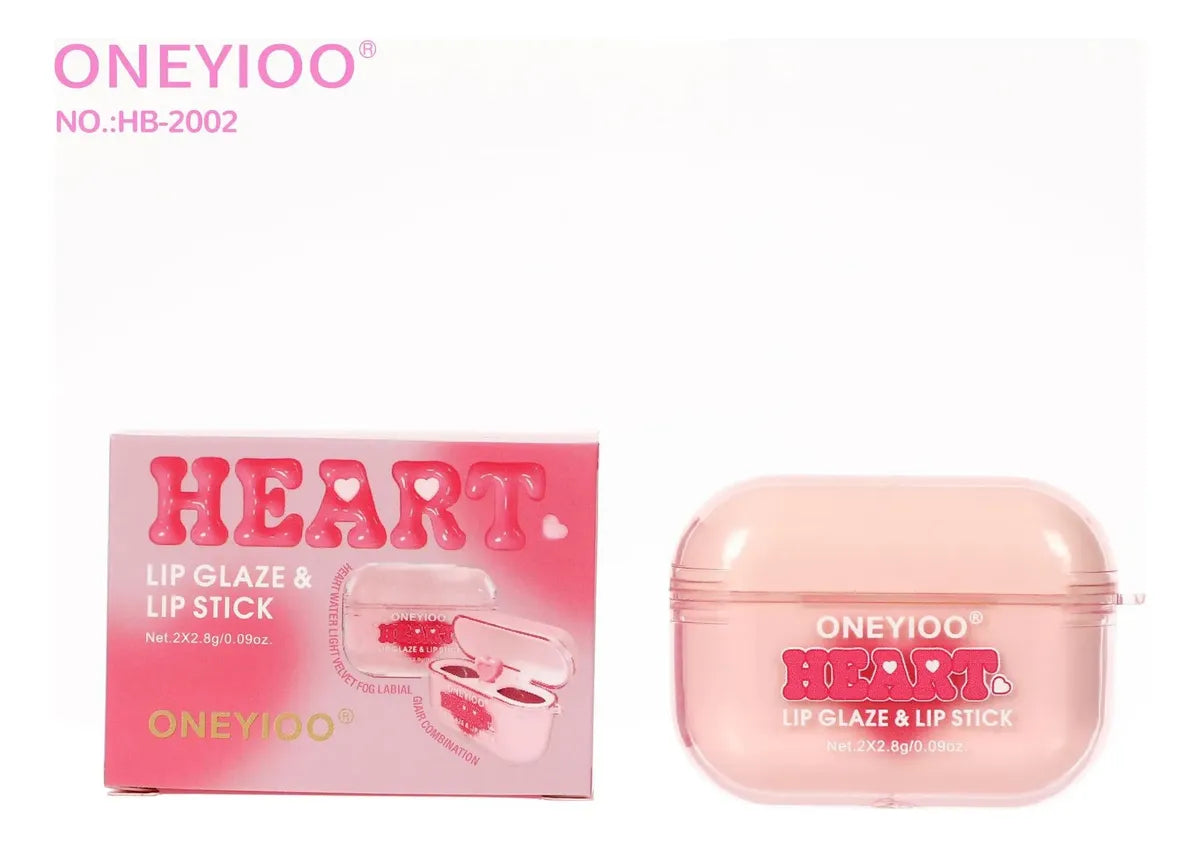 Brillo Labial Gloss Infantil En Estuche Airpods
