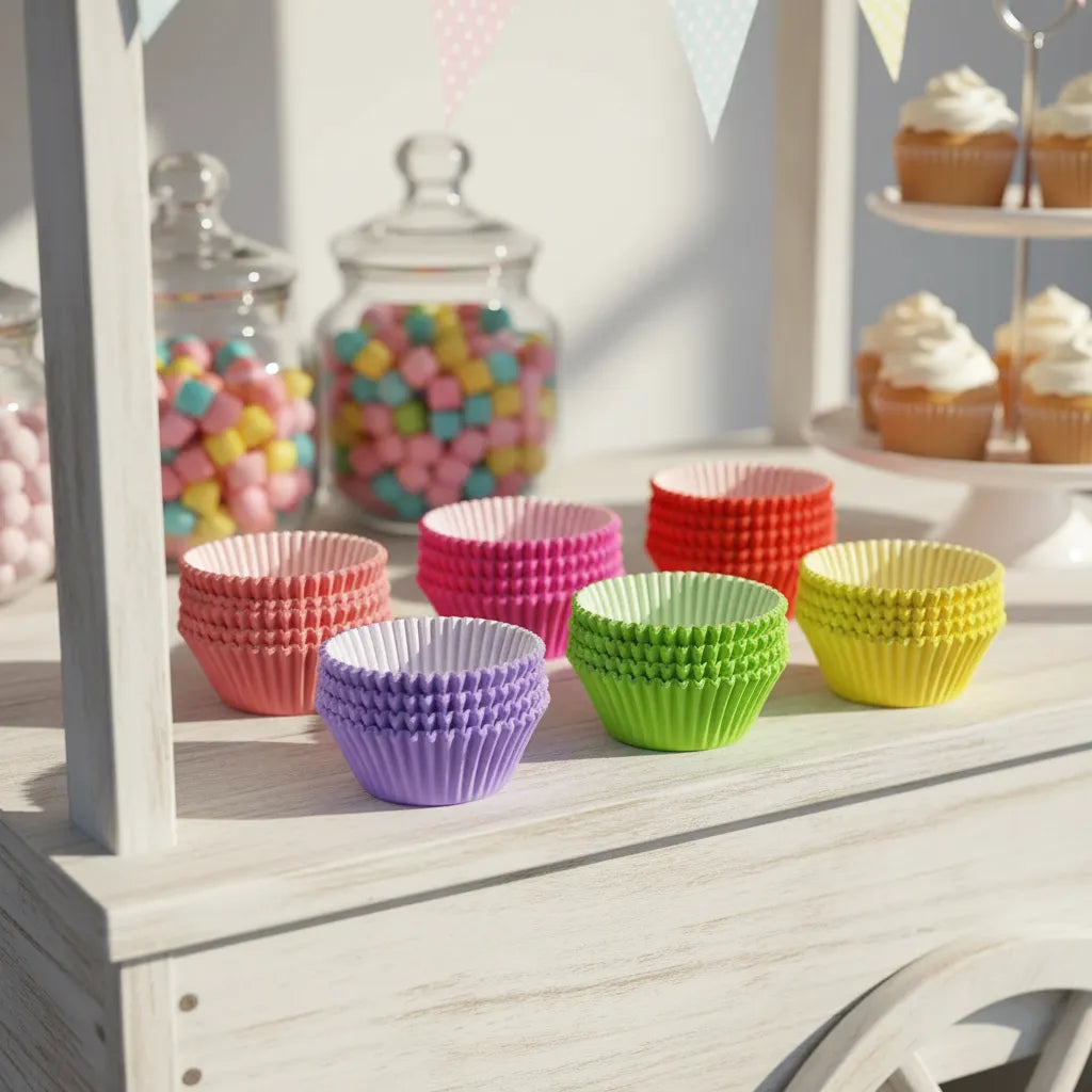 Pirotines Para Cupcakes Muffins 11cm X100 Unidades
