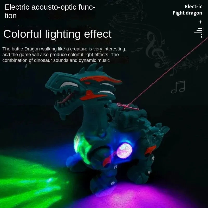Dragón Con Luz Sonido Y Movimiento 2 Colores