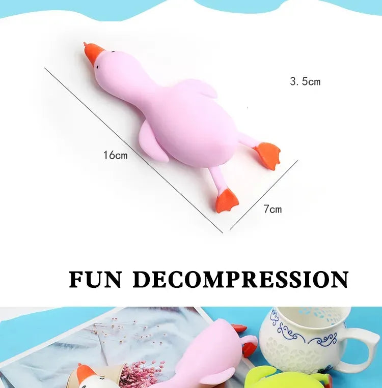 Squishy De Pato Fidget Toy Caja X12 Antiestres