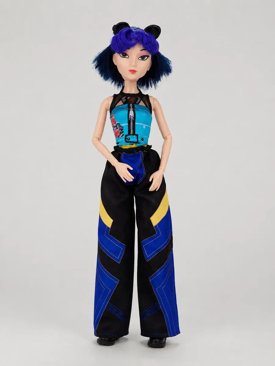 Muñeca Guerrera Kpop Zoey Articulada 25cm C Sonido