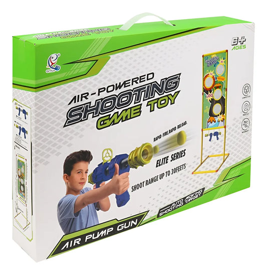 Juego Shooter Pistola De Aire Con Objetivo 130cm