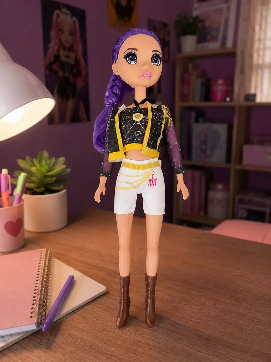 Muñeca Guerrera Kpop Rumi 60cm Con Accesorios
