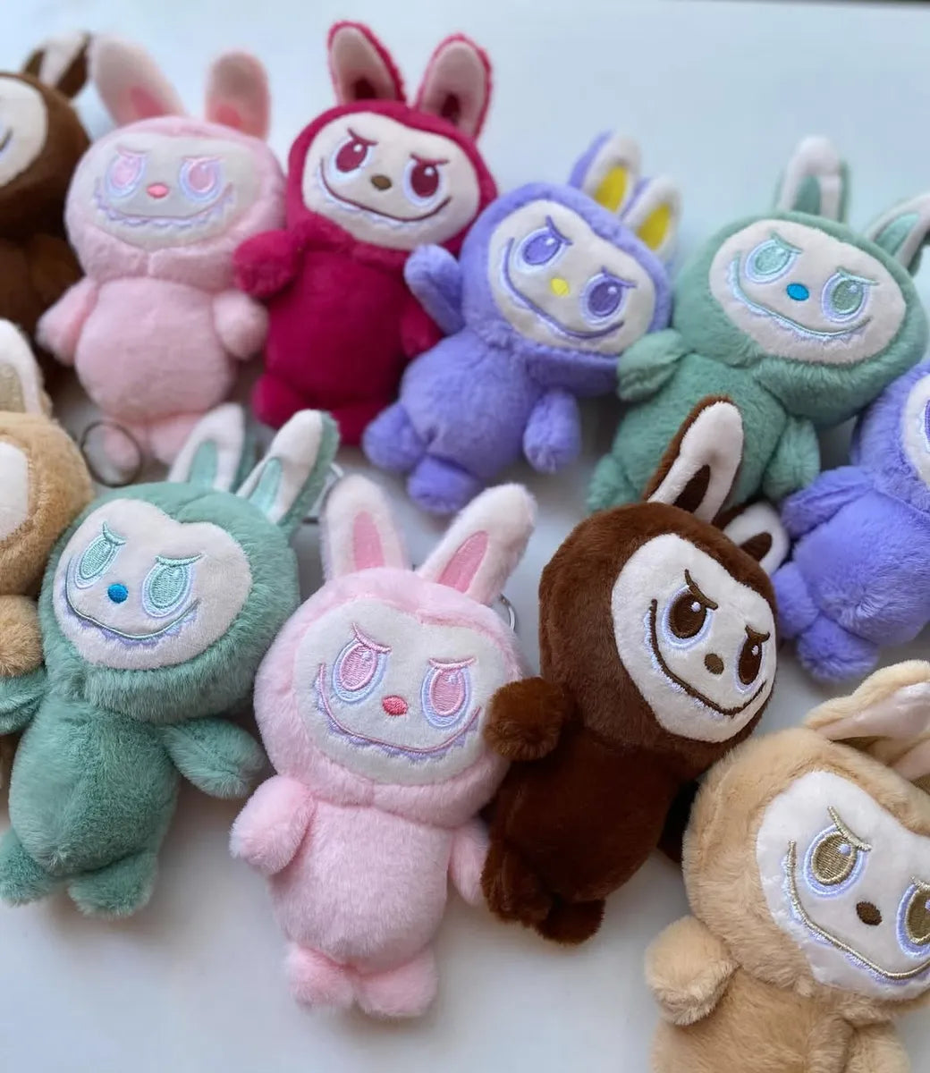 Llaveros De Peluche Labubu 20cm Varios Colores