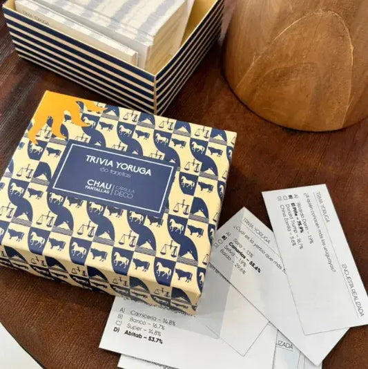 Juego De Cartas Trivia Yorugua Chau Pantallas +16