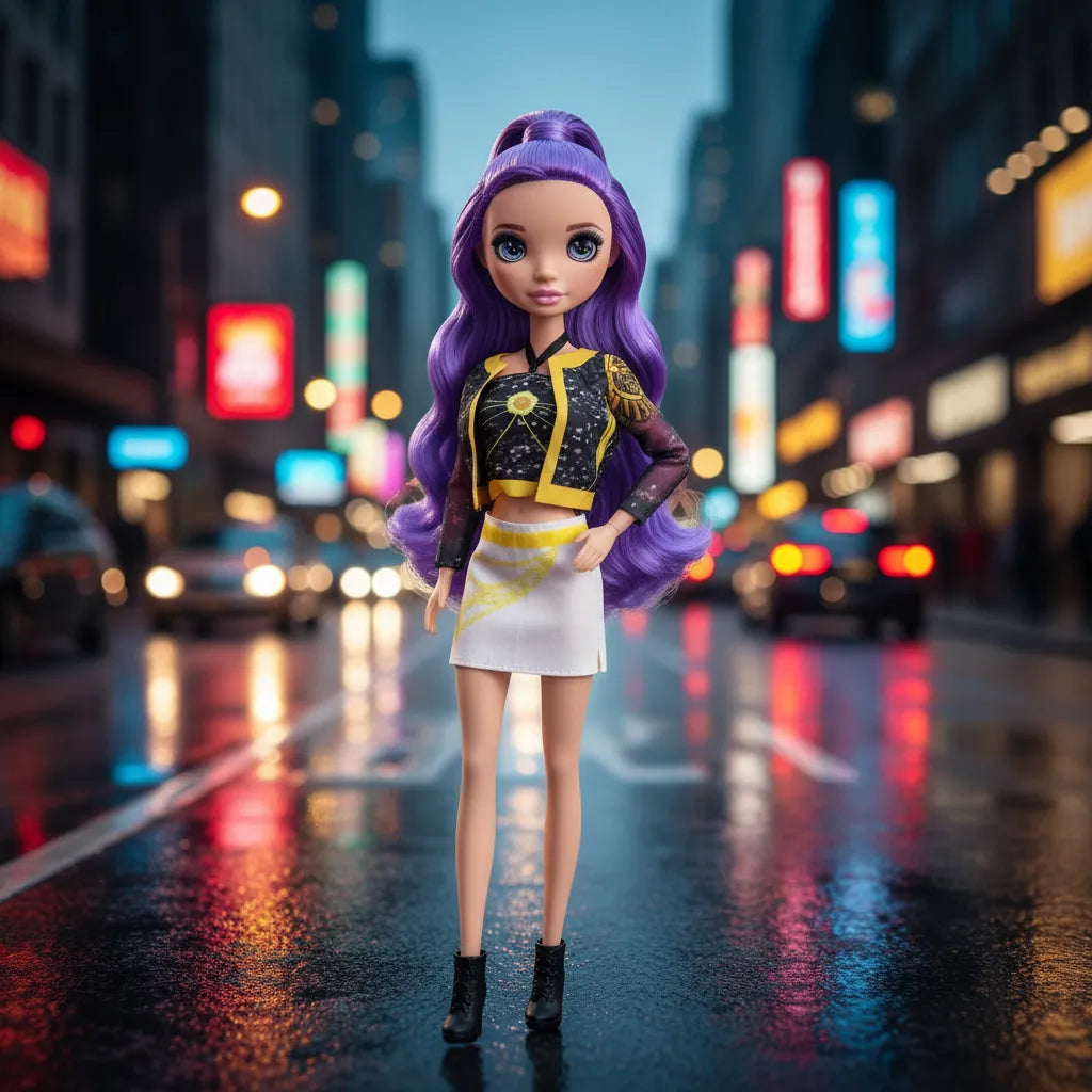 Muñeca Guerrera Kpop Rumi 60cm Con Accesorios