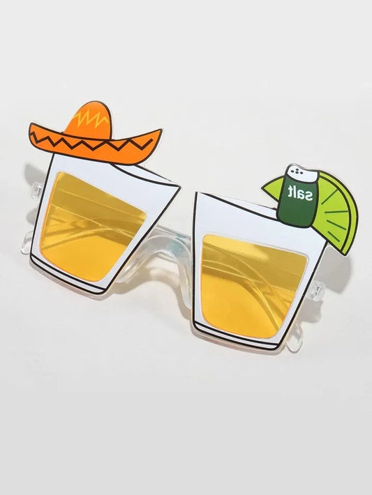 Lentes Estilo Tequila Disfraz Cotillón