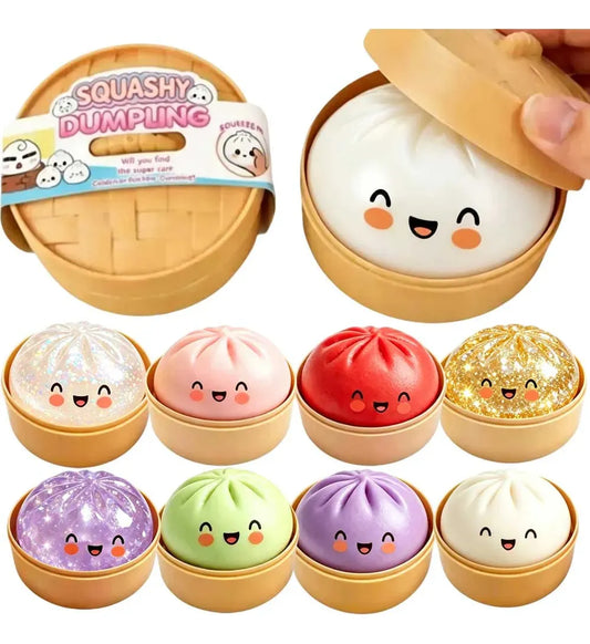 Bollos Antiestrés Mystery Dumpling Squishy