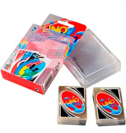 Juego Cartas Uno H2o Previa Transparentes Genéricas
