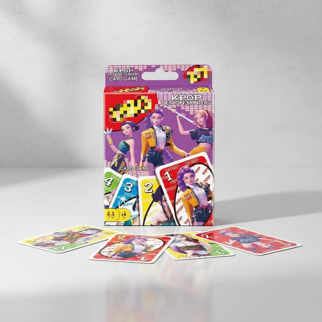 Juego Cartas Uno Guerras Kpop Demon Hunters