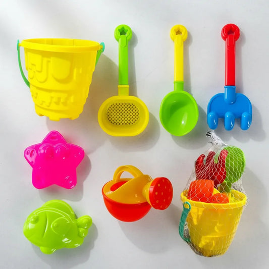 Balde De Playa Con 7 Accesorios