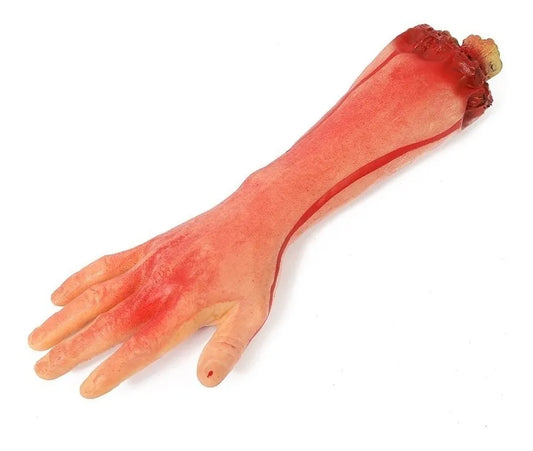 Brazo Sangriento Plástico Pvc Halloween