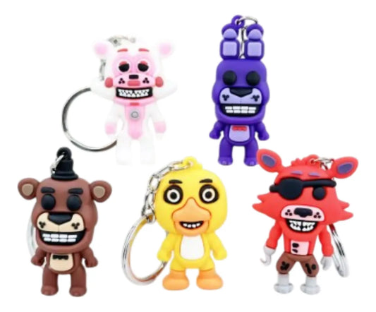 Llaveros Fnaf Setx12 Surtidos Souvenir Sorpresitas