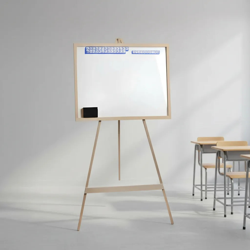 Pizarra De Pie Blanca P/marcador Grande 53x40x109