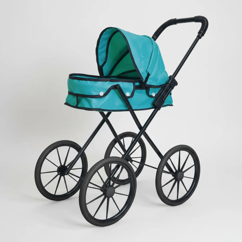 Cochecito De Muñecas Moises Realista 39x66x74cm