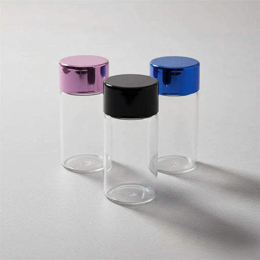 Frascos Plásticos Souvenirs 5cm Con Tapa Rosca X3