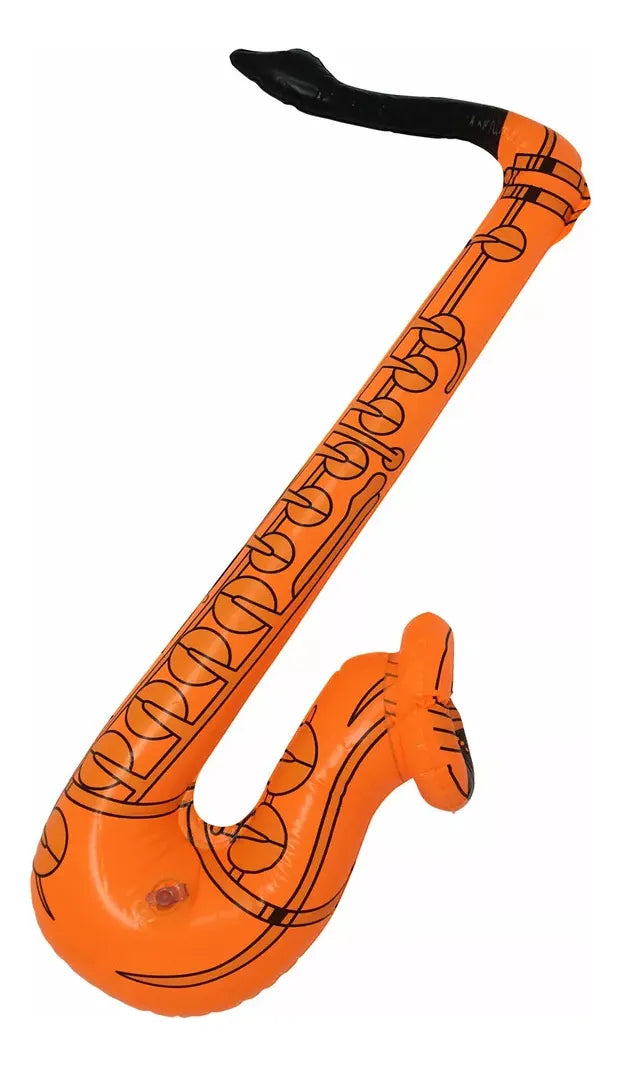 Inflable De Saxofón 60cm Varios Colores