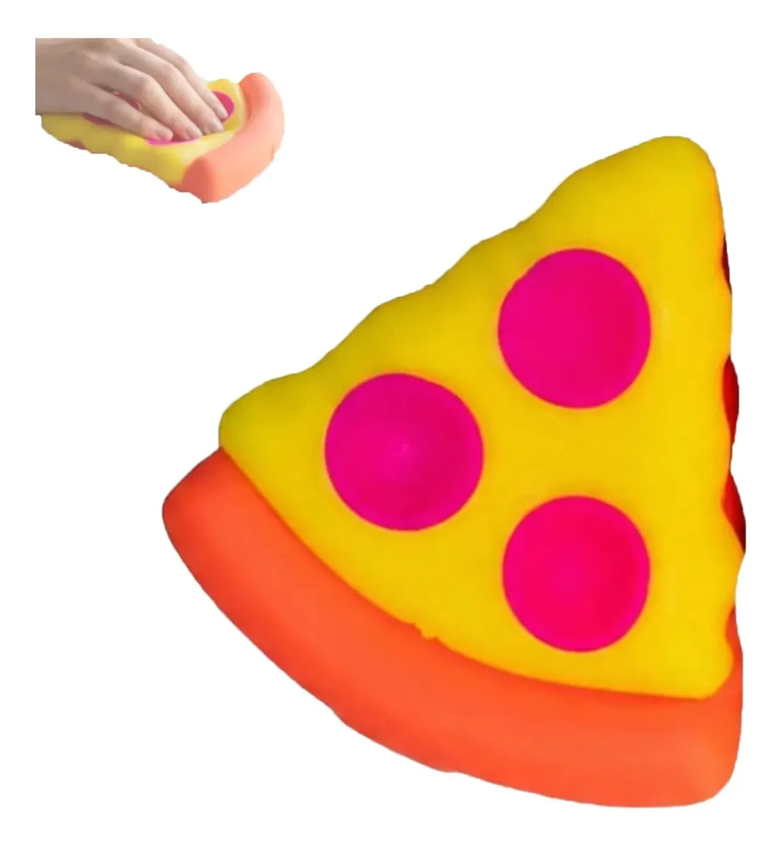 Juguete Antiestrés Squishy Squeezza Forma De Pizza