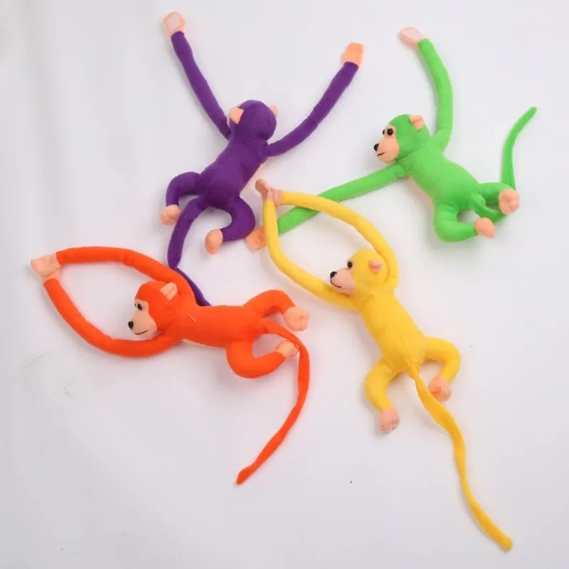 Peluche Mono Colgante Sonido 60cm Varios Colores