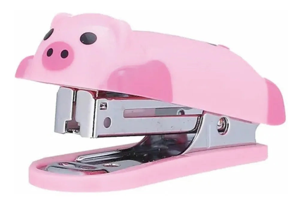 Mini Abrochadora GRAPADORA Deli Animalitos Metal Número 10