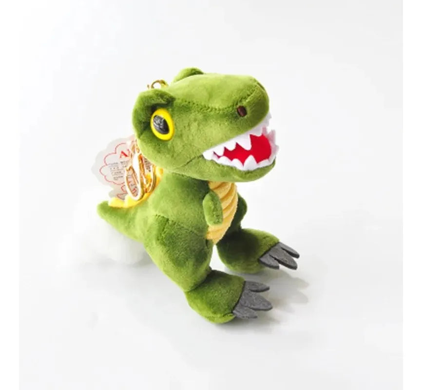 Llavero De Dinosaurio De Peluche 14cm Importado