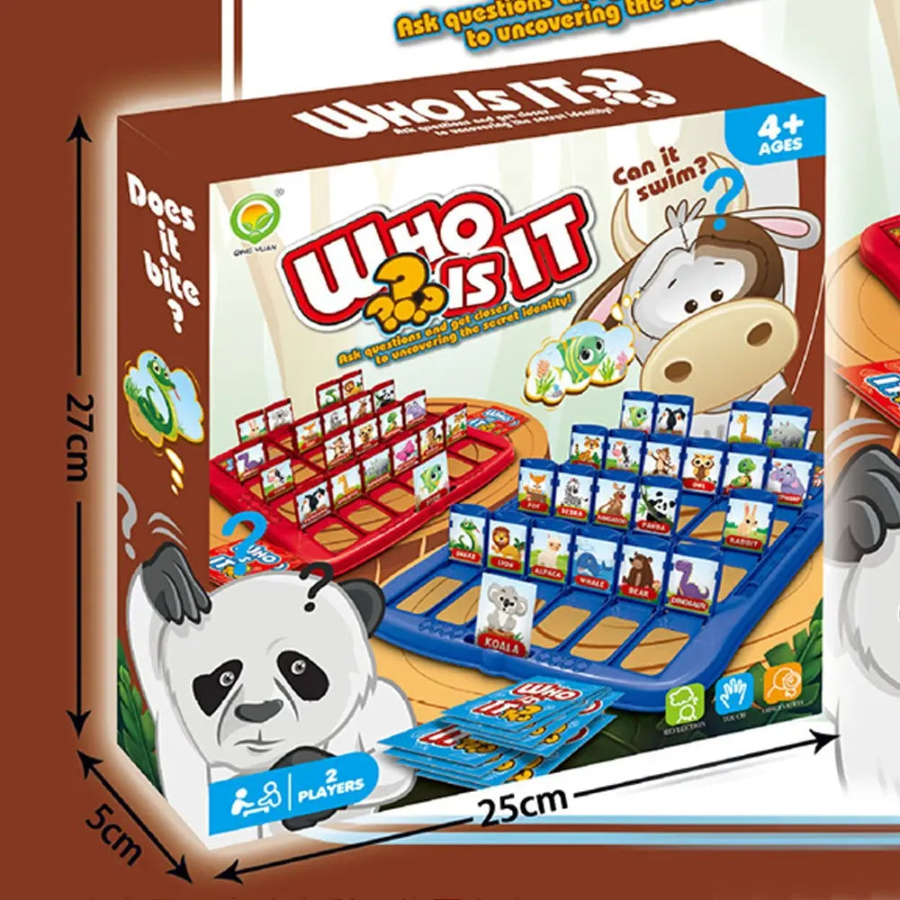 Juego De Mesa ¿adivina Quien? Version Animales