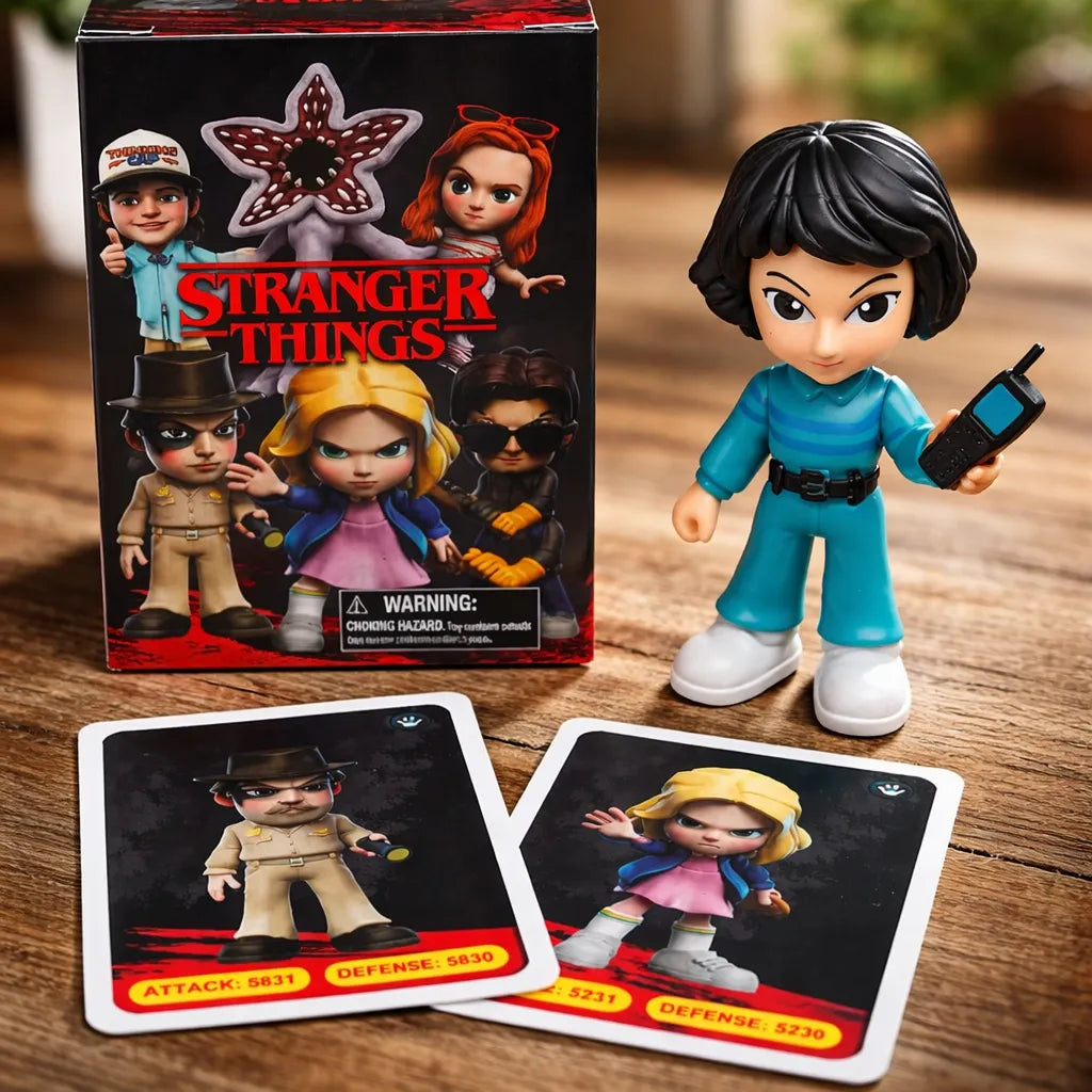 Figura Muñeco Sorpresa Stranger Things Pack X3