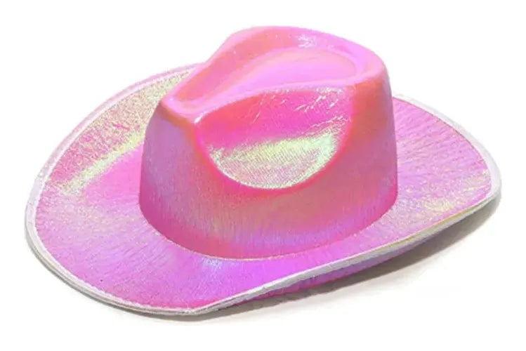 Gorro De Cowboy Tornasolado Fiesta Cotillón