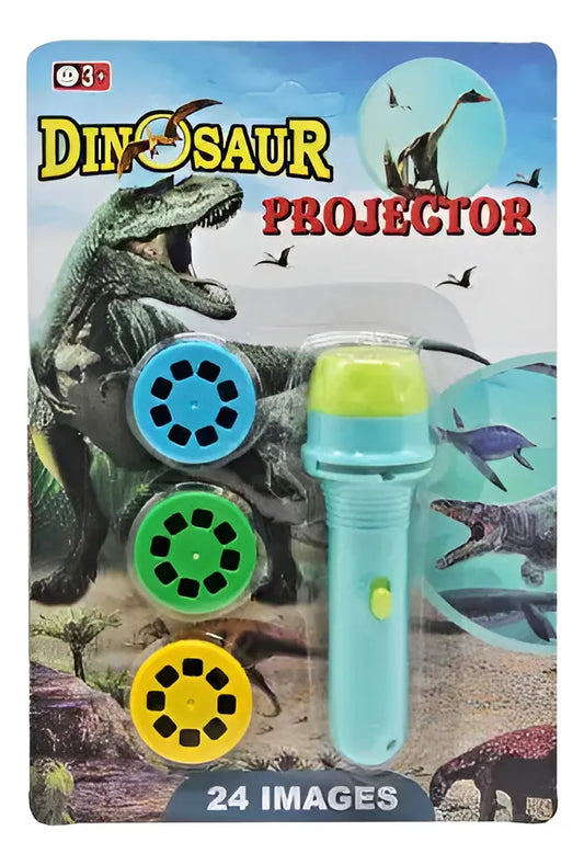 Linterna Proyector Infantil Dinosaurios 24 Imagenes