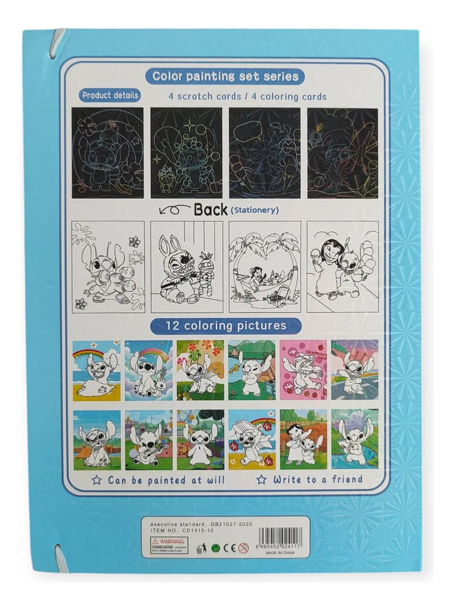 Set De Arte Stitch 38 En 1