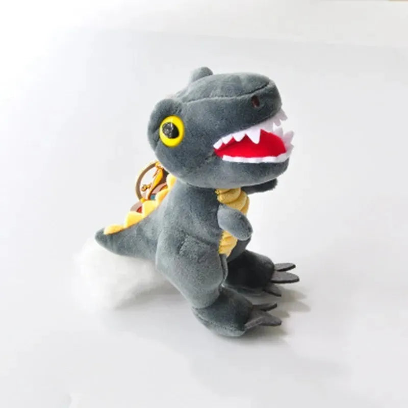 Llavero De Dinosaurio De Peluche 14cm Importado