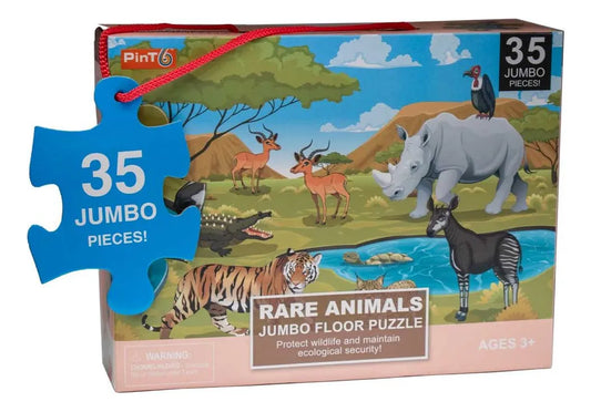 Puzzle Rompecabezas Animales De La Selva 35pcs