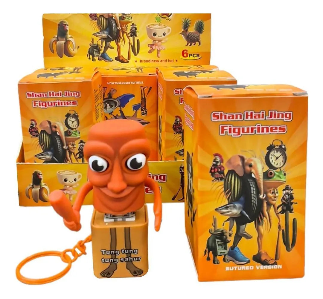 Llavero Juguete Sorpresa Italian Brainrot con Sonido