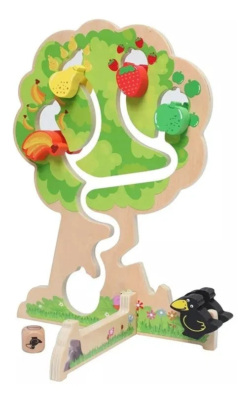 Árbol Madera Montessori Desarrollo Habilidad Fina