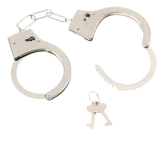 Esposas Con Llave De policia Complemento de disfraz