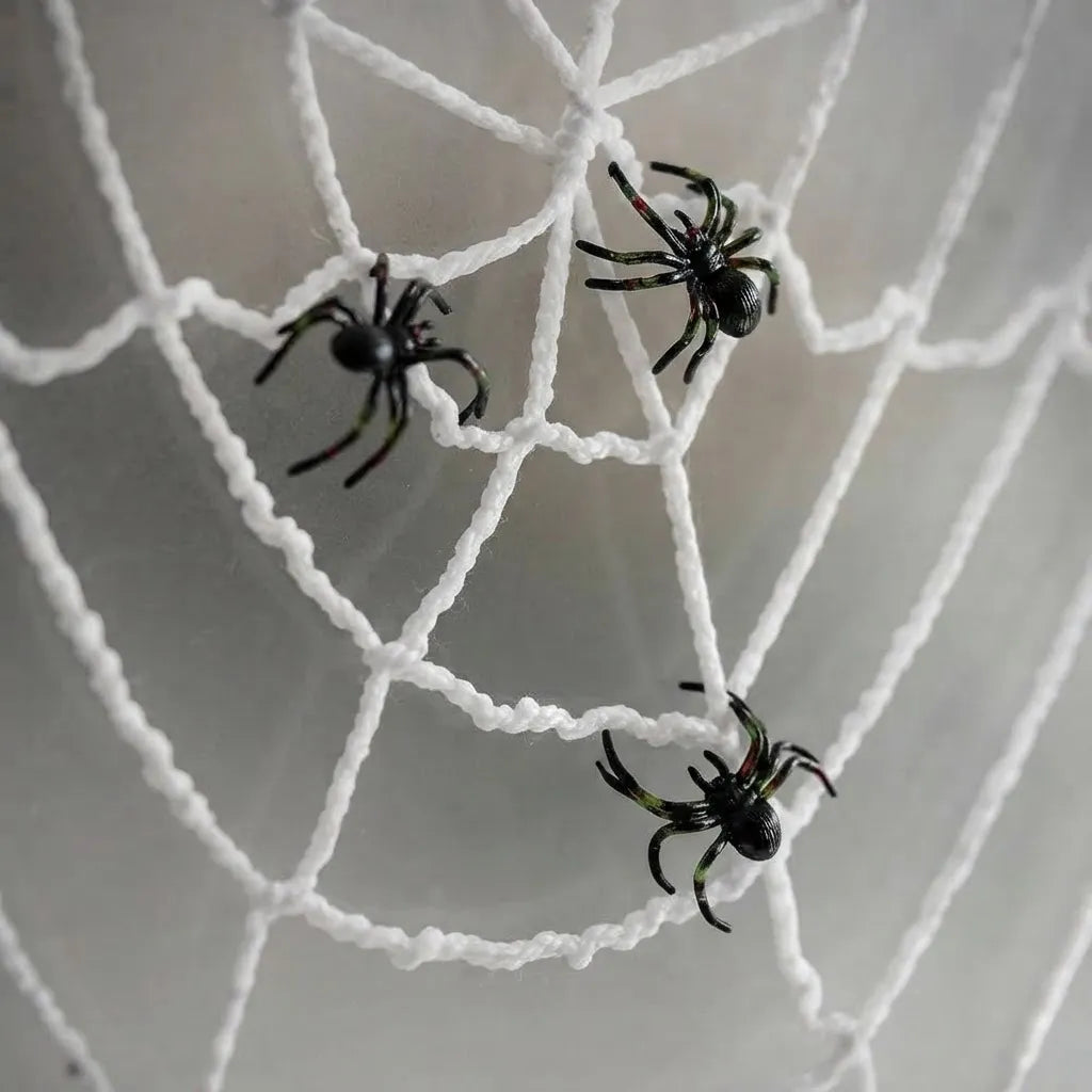 Telaraña Blanca Decorativa 250 cm – Halloween