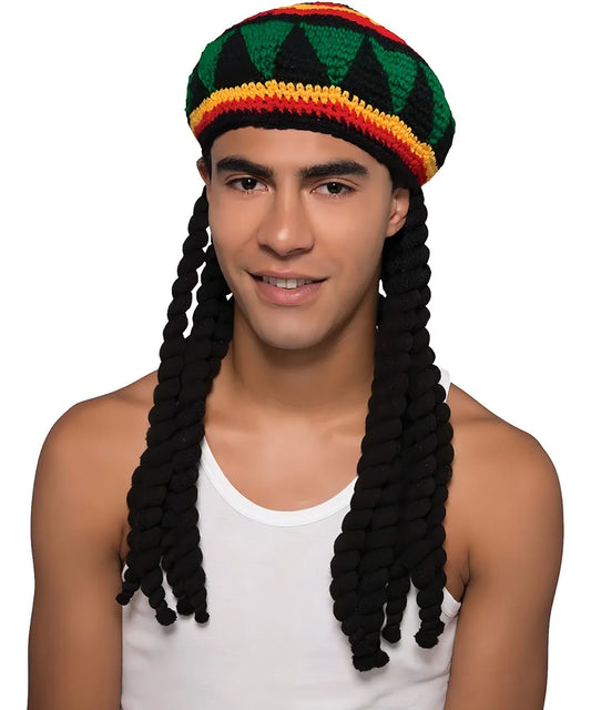 Gorro Jamaiquino Rastafari Rasta Bob Marley Reggae Dreadlock