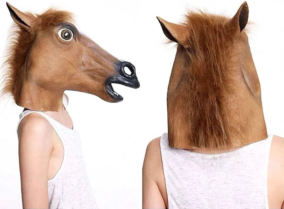 Mascara Cabeza De Caballo Látex Premium