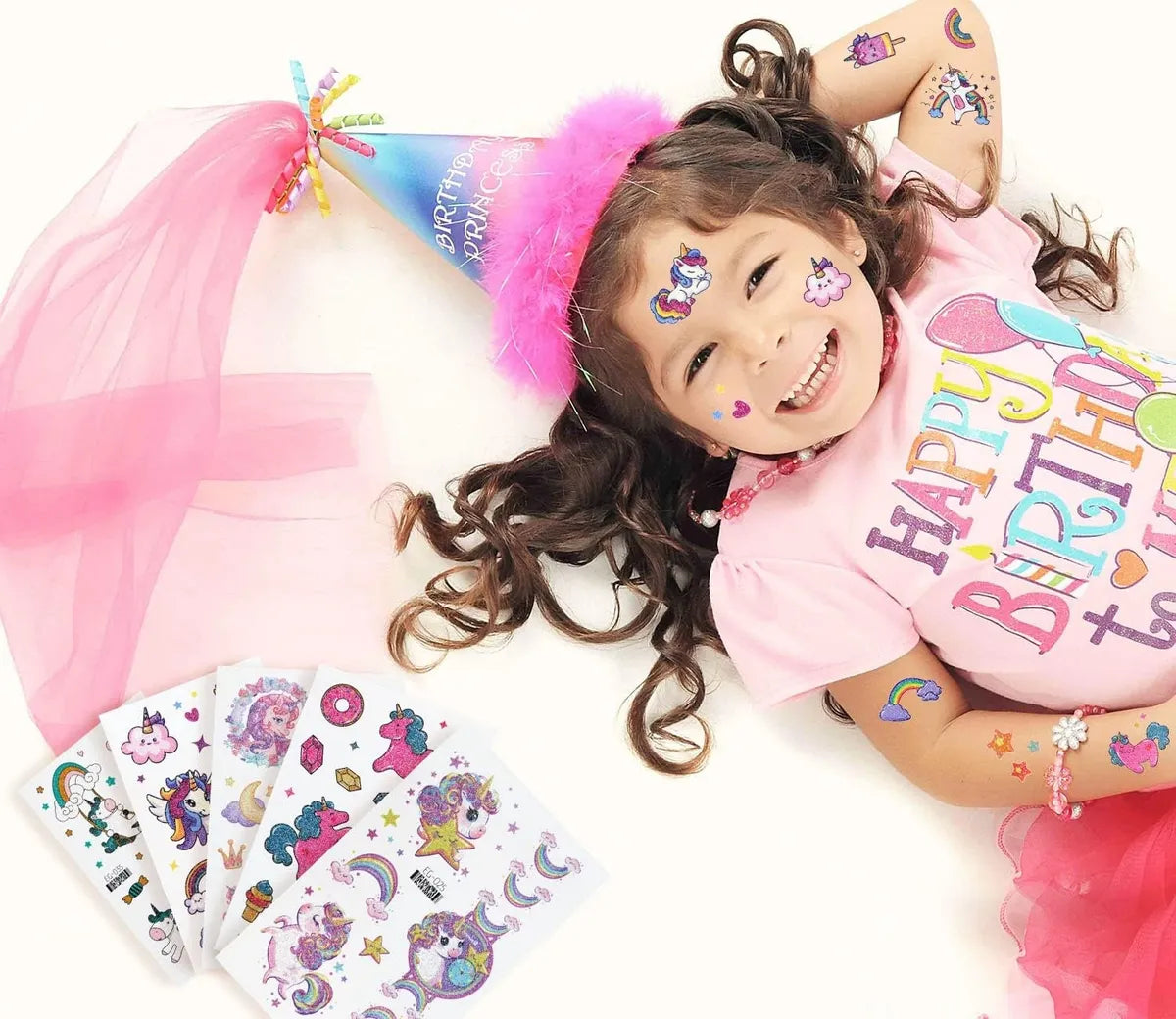 Tatuajes Temporales Neon X12 Planchas Surtidos