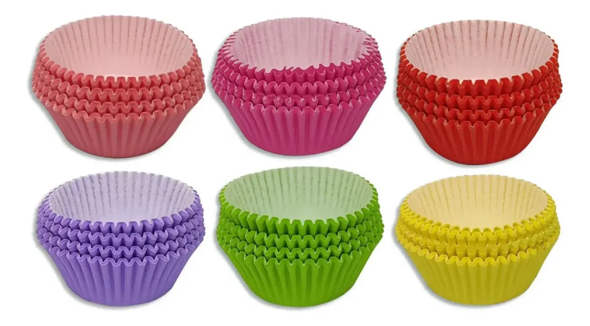 Pirotines Para Cupcakes Muffins 11cm X100 Unidades