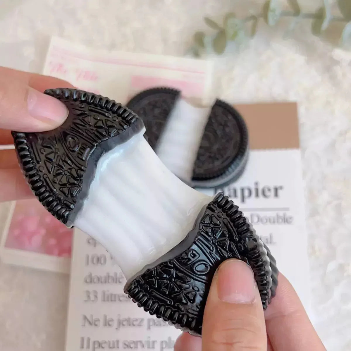 Squishy Galleta Partida oreo 8CM