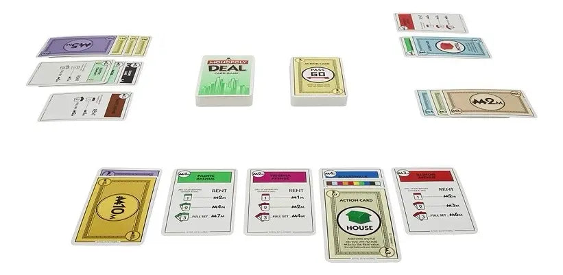 Juego De Cartas Monopoly Deal Ingles