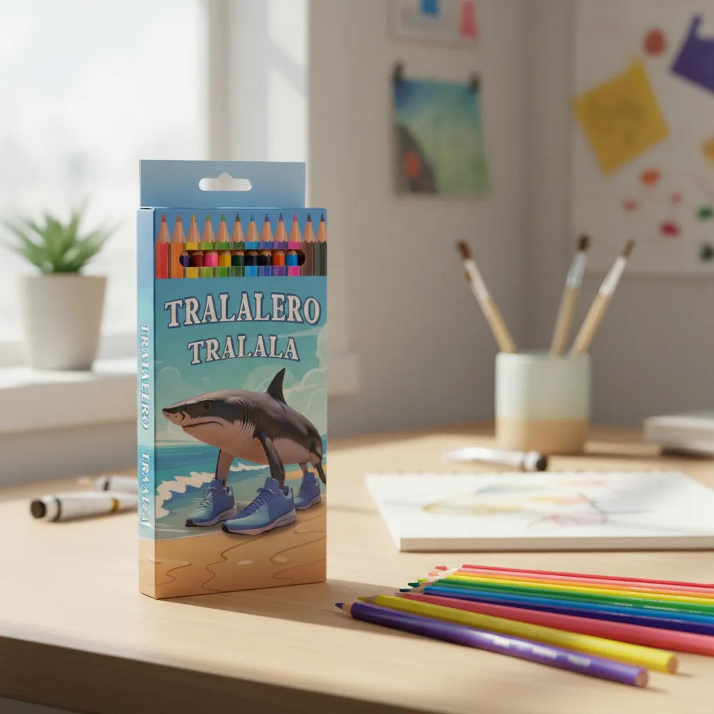 Lapices De Colores Italian Brainrot X12 Largos