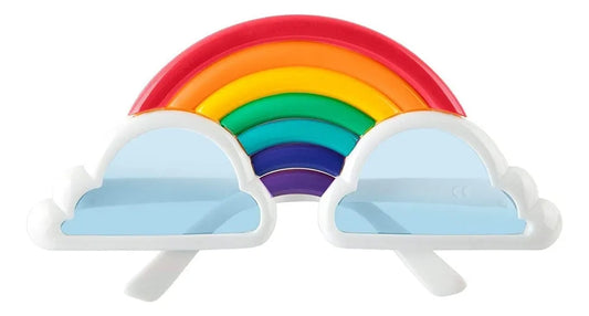 Lentes Con Nubes Y Arcoiris Fiesta Cotillón
